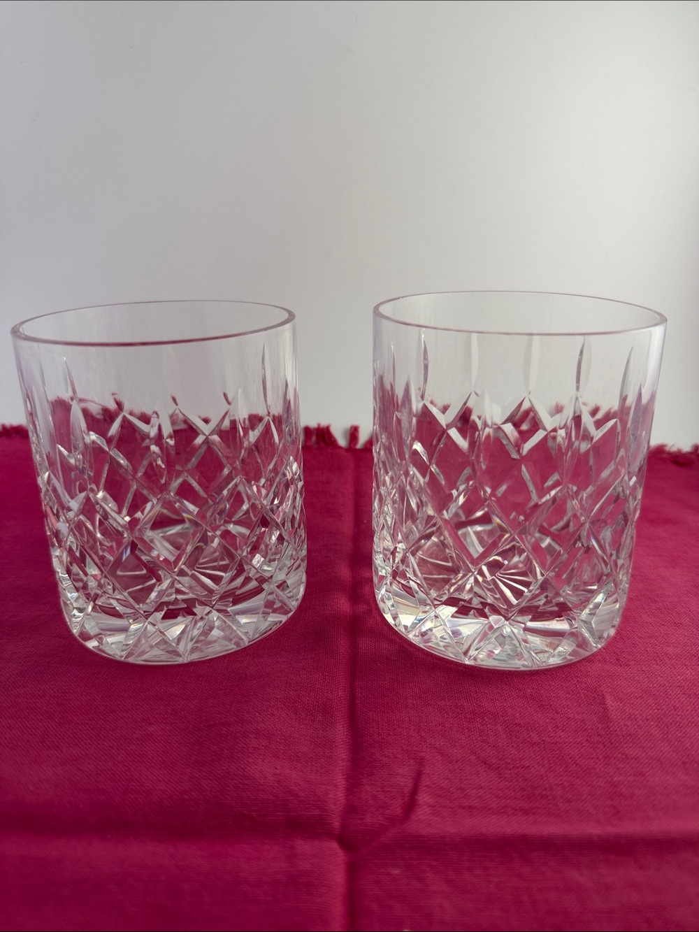 Double Old Fashioned Rosses by Tyrone Crystal Glasses set of 2 - Picture 6 of 16